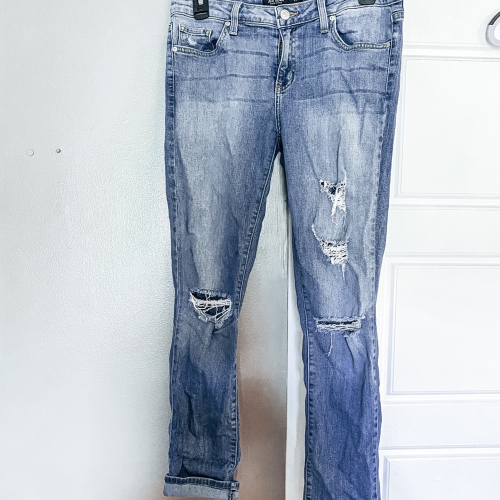 Just Black distressed jeans